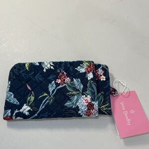 New Vera Bradley Double Eye Case Rose Toile Navy Floral Travel Sunglass NWT
